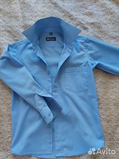 Две школьные рубашки 116-122 brostem