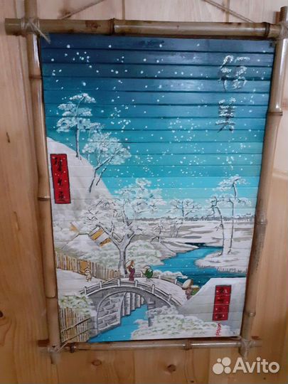 Картина бамбук