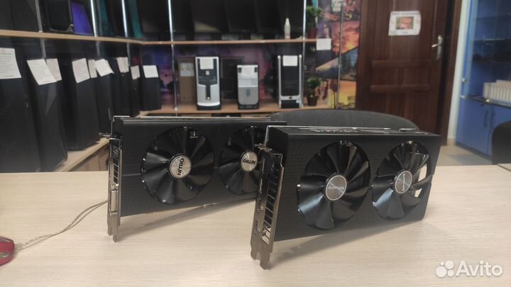 Видеокарта Sapphire Nitro RX480 / RX580 8GB