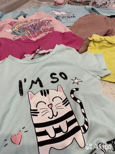 Вещи пакетом на девочку 98