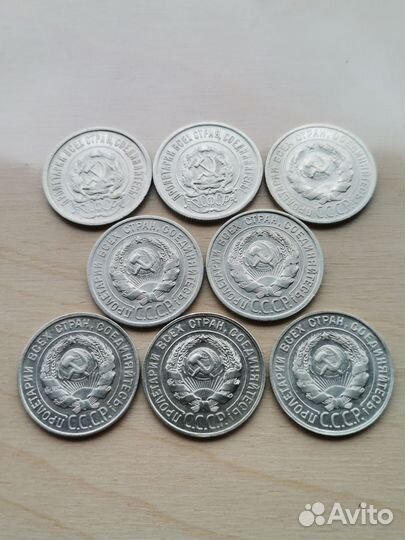 Серебряные монеты СССР