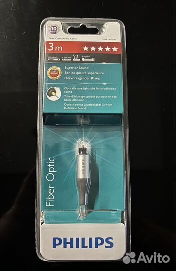 Кабель оптический (Toslink) Philips SWA3303S 3 м