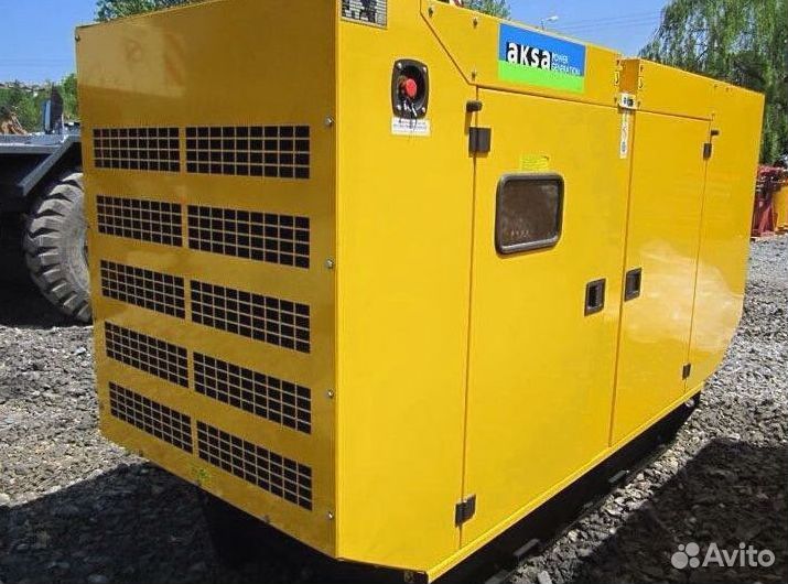 Дизельный генератор Акса 80кВт в кожухе