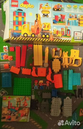 Lego duplo Большая стройплощадка 10813,10959 новый