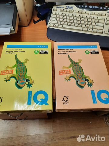 Бумага цветная плотная Австрия