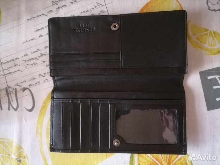 Кошелек мужской кожаный