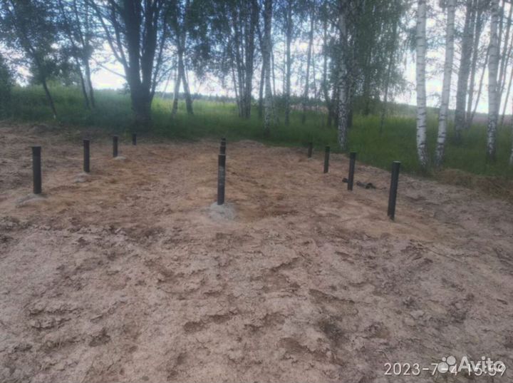 Винтовые сваи под ключ + монтаж