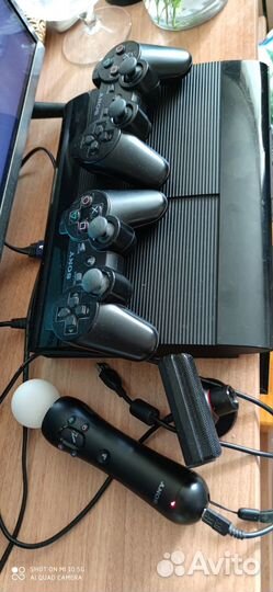 Игровая приставка ps3 super slim