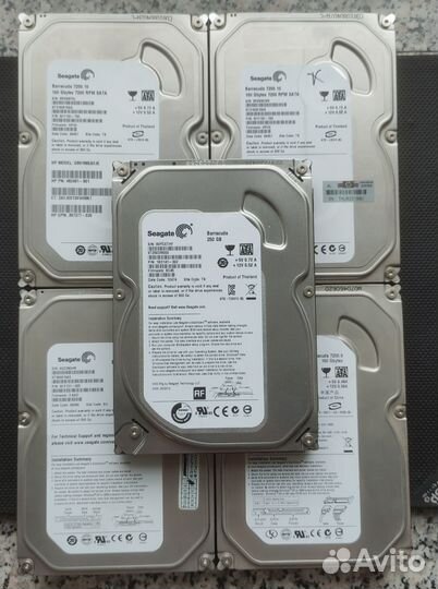 Жесткие диски 80 Гб-3 Тб