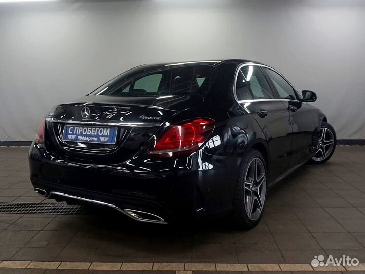 Mercedes-Benz C-класс 1.5 AT, 2018, 99 000 км