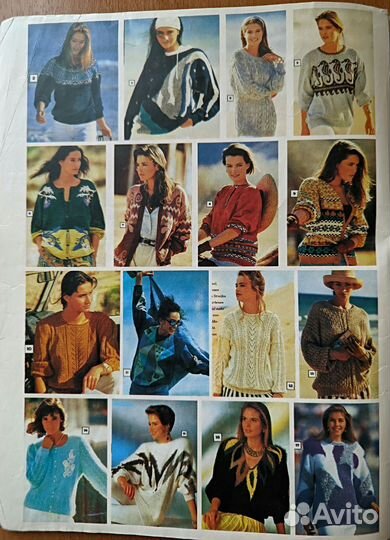 В коллекцию много книг вязание