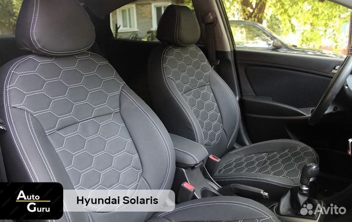 Чехлы на Hyundai Solaris