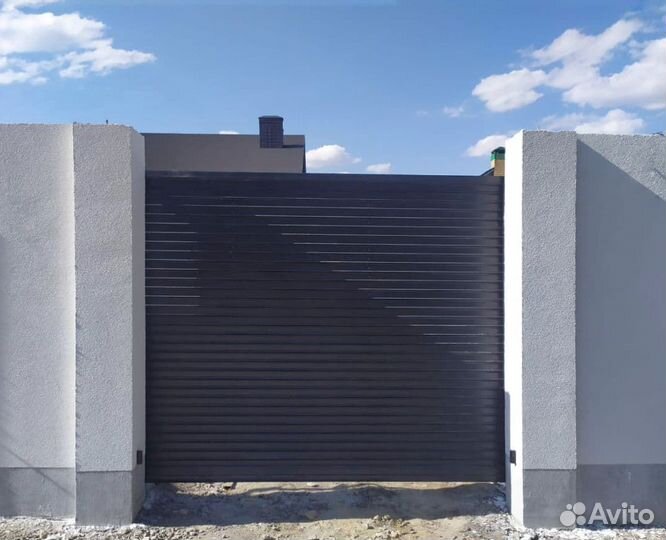 Сдвижные, откатные ворота