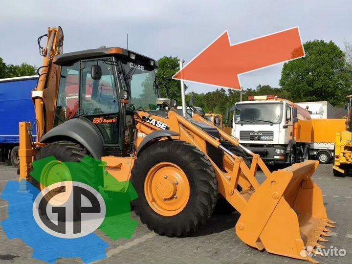 Стекло лобовое case 695SR