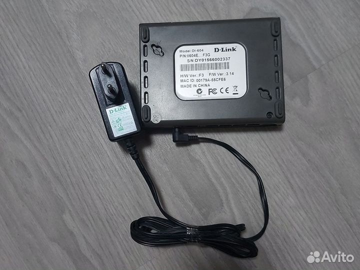 Роутер d-link di-604