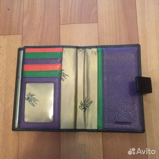 Портмоне мужское для хранения документов Moro Jenn