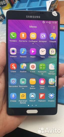 Дисплеи Samsung note 4