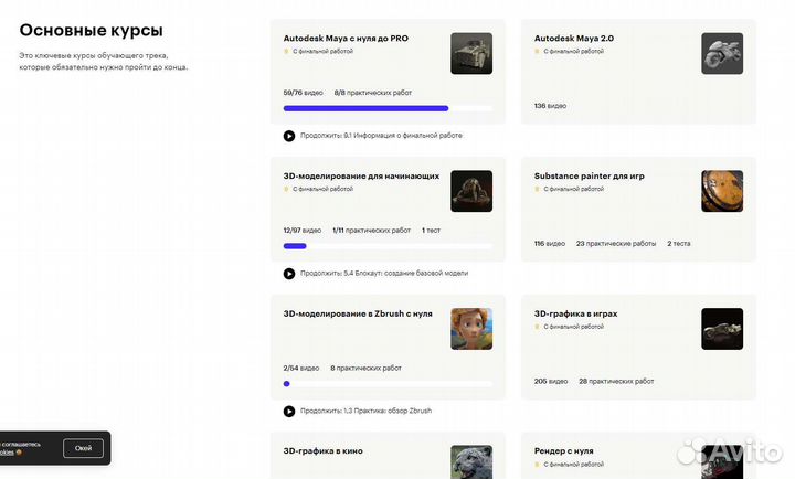Курс skillbox 3D дженералист