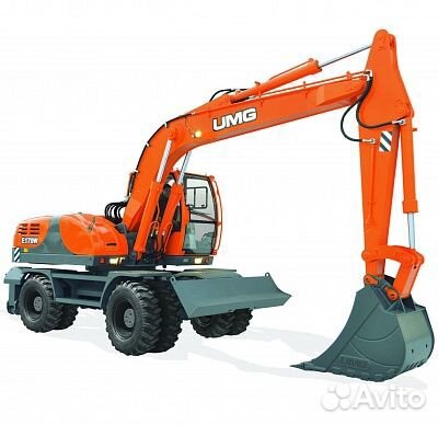 Колёсный экскаватор UMG E170W, 2023