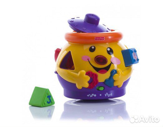 Горшочек музыкальный Fisher Price сортер