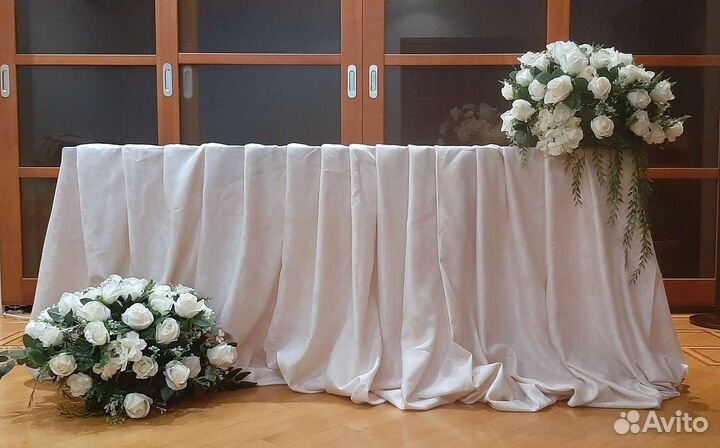 Цветочные композиции на свадьбу