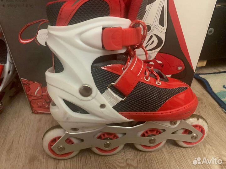 Детские ролики и защита 32 35