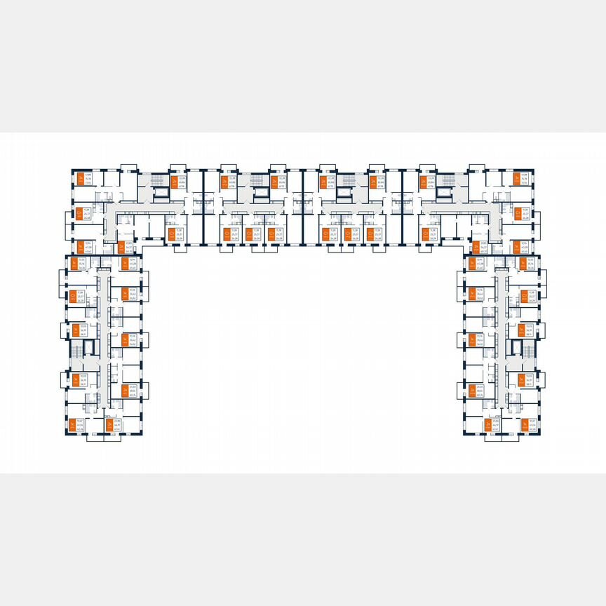 2-к. квартира, 60,7 м², 3/9 эт.