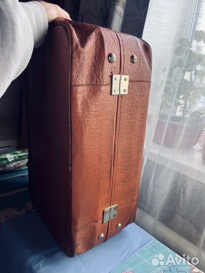 Кожаный чемодан СССР