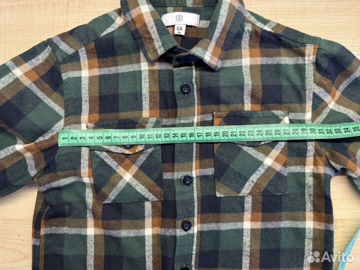 Рубашка для мальчика размер 114