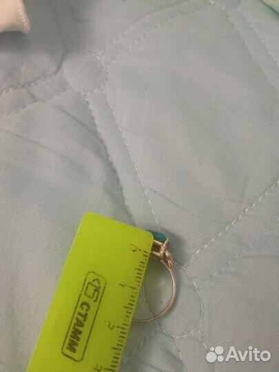 Кольцо серебро