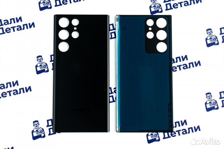 Задняя крышка для Samsung S22 Ultra Чёрный