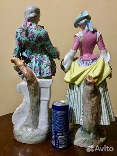 Парные статуэтки. Высота -47 см. Samson