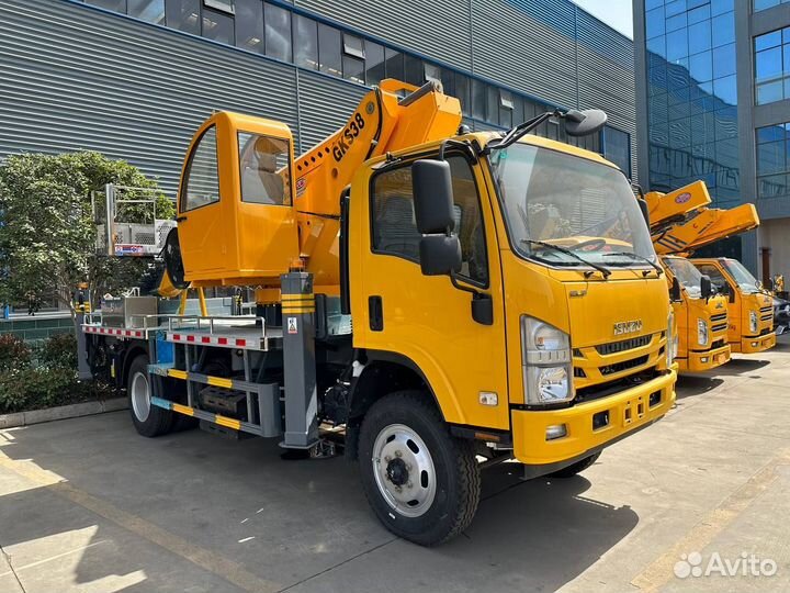 Автовышка 38м isuzu ELF, 4WD