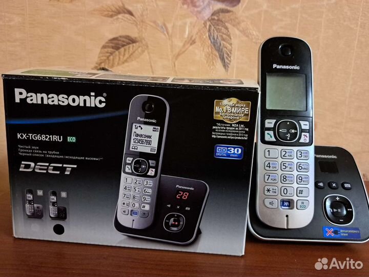 Телефон panasonic новый