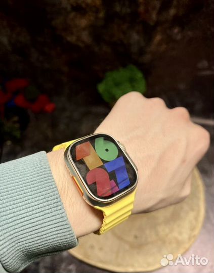 Apple watch 9 Ultra Amoled экран смарт часы