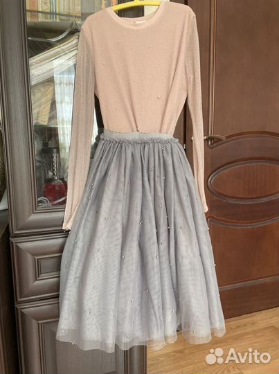 Юбка с блузкой для девочек