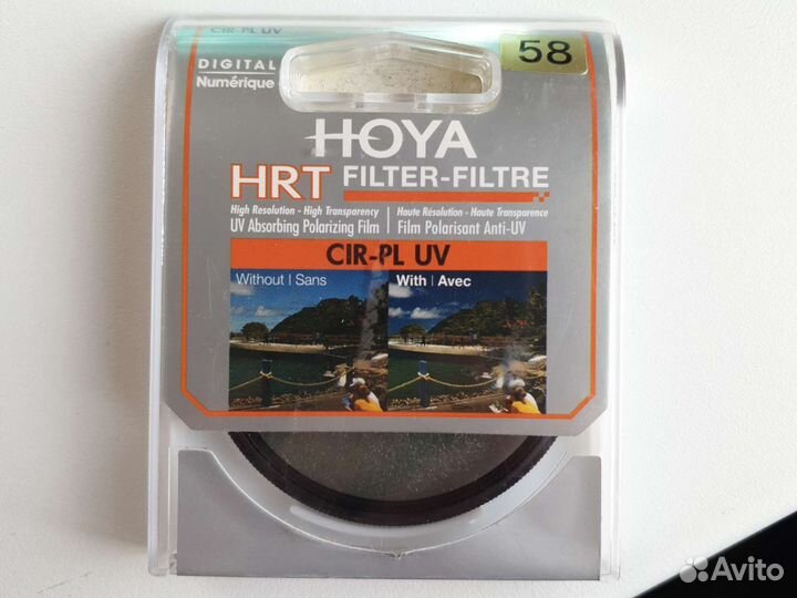Фильтр hoya 58мм