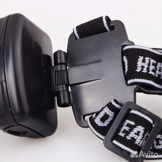 Фонарь налобный FL-3007 чёрный