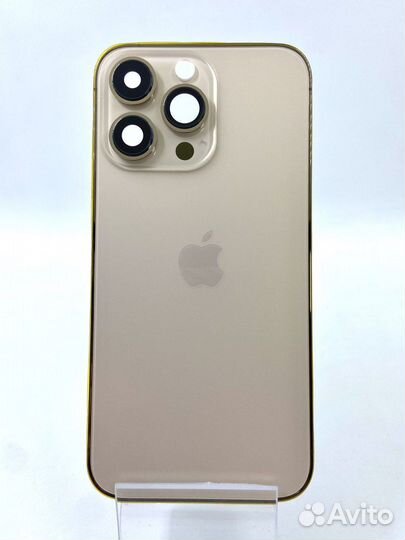 Корпус для iPhone 13 Pro золотой (копия)