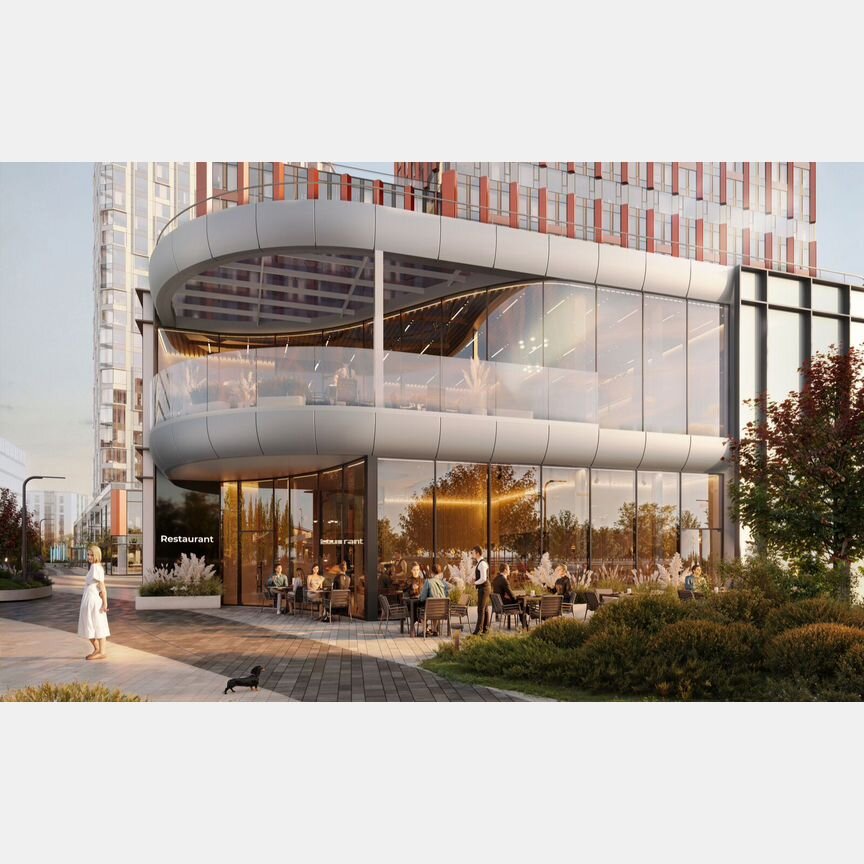 2-к. квартира, 65,3 м², 13/41 эт.