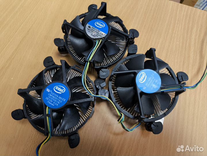 Кулер intel 1155/50/51/1200 поштучно