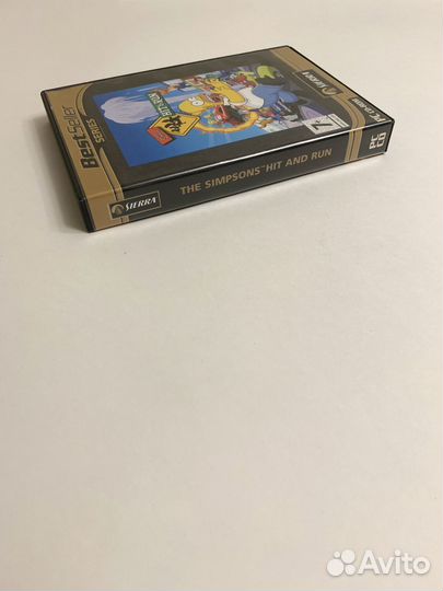 The Simpsons Hit & Run зарубежная лицензия DVD-box