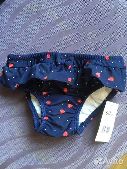 Плавки для девочки 80-86 mothercare