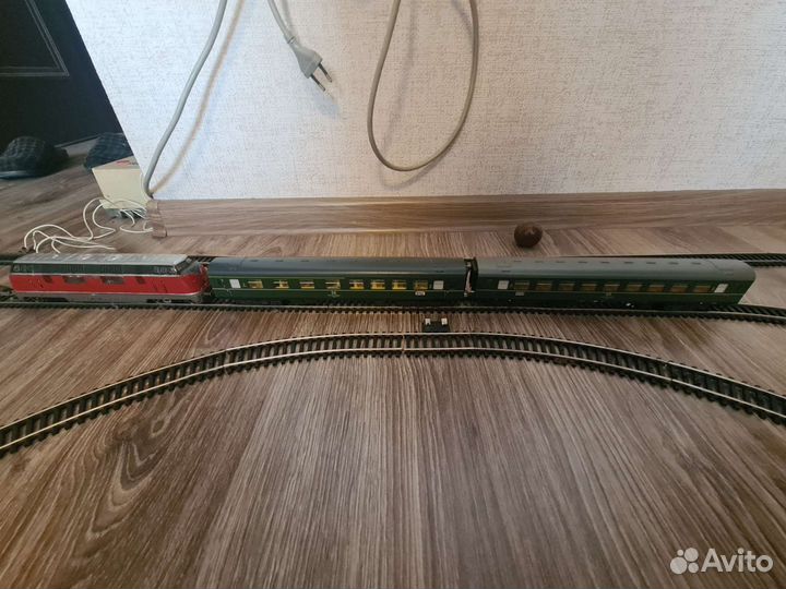 Железная дорога piko ГДР 16 мм HO, огромный набор