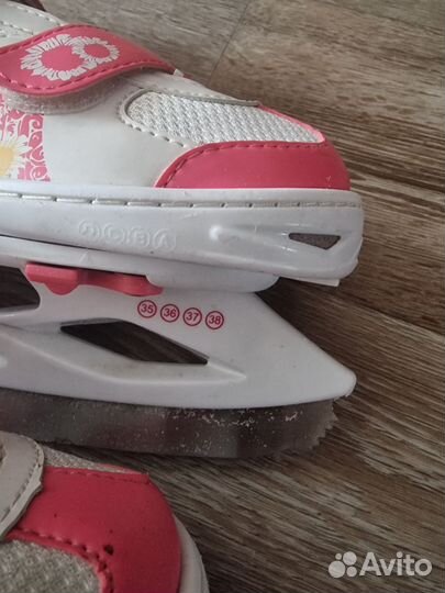 Коньки раздвижные 35- 38
