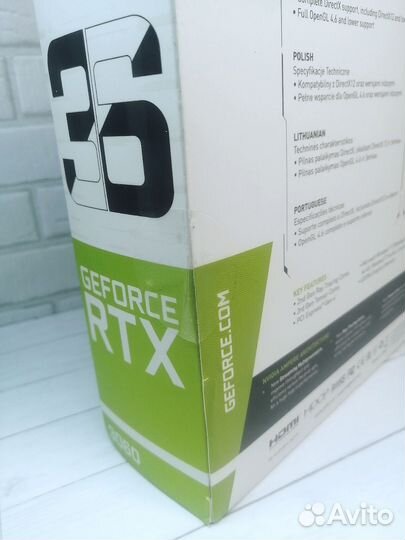 Видеокарта GeForce RTX 3060 12gb (новая, гарантия)
