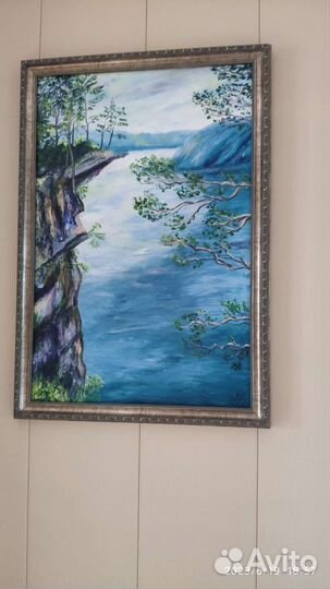 Картина маслом на холсте цветы