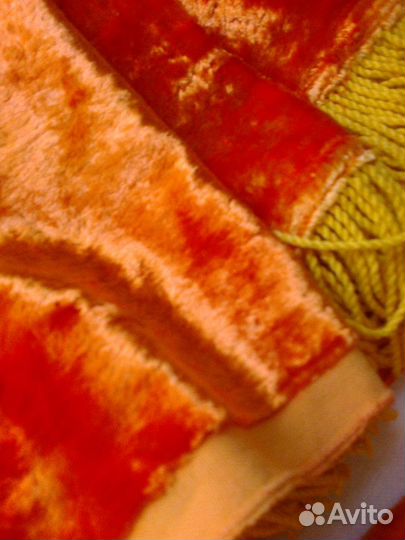 Плюш из СССР оранжевыи