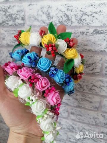 Ободок для волос ручной работы, для девочек