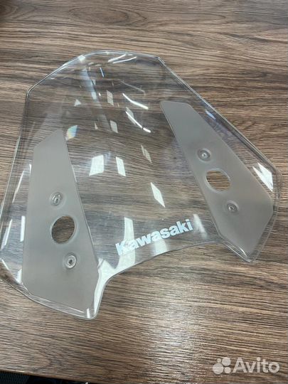 Kawasaki versus ветровое стекло